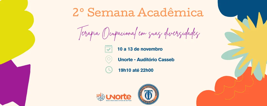 2º SEMANA DA TERAPIA OCUPACIONAL DA UNORTE