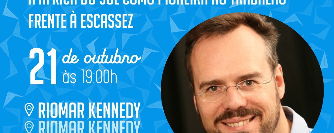 Palestra Internacional com Dr. Kobus Van Zyl - "O futuro da distribuição de água: A África do Sul como pioneira no trabalho frente à escassez."