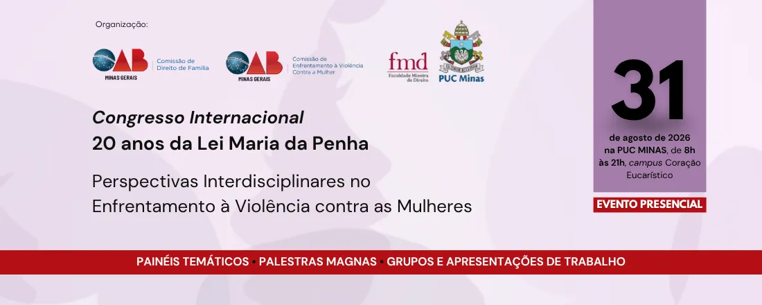 Congresso Internacional - 20 anos da Lei Maria da Penha