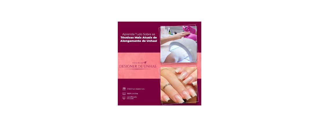 designer e alongamento de unhas decoradas gel acrilico