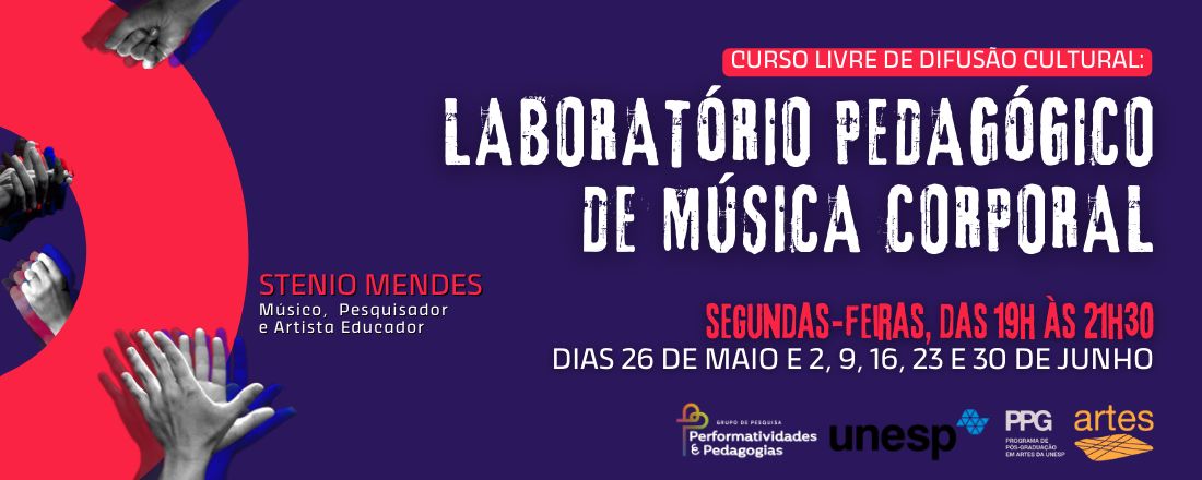 Laboratório pedagógico de música corporal