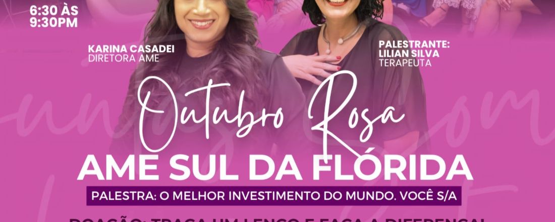 ENCONTRO AME - MULHERES EMPREENDEDORAS