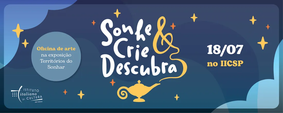 Sonhe, crie, descubra: oficina de arte na exposição "Territórios do Sonhar"