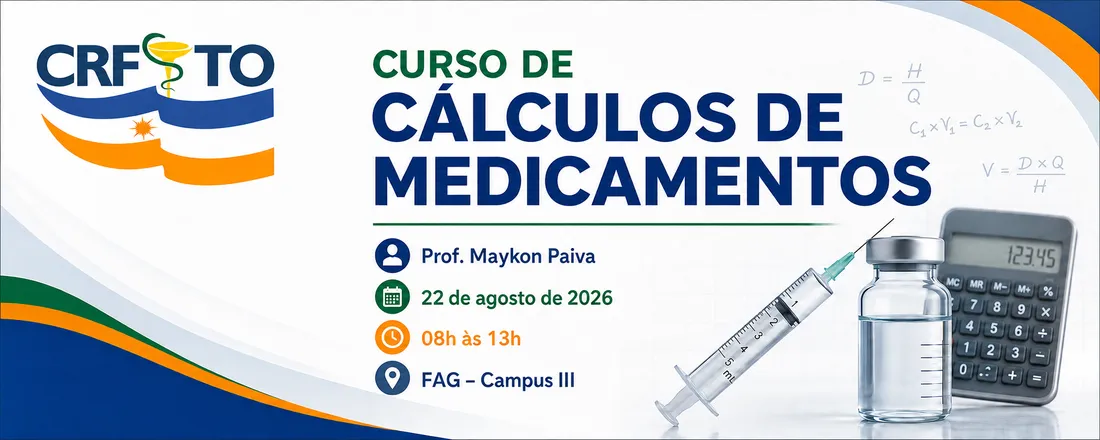 Curso de Cálculos de Medicamentos Alunos da FAG