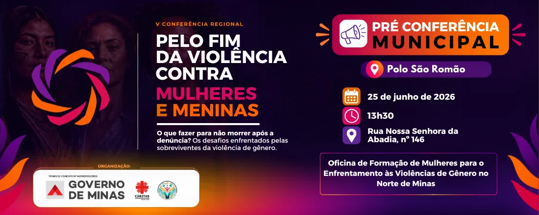 Pré-conferência pelo fim da violência contra mulheres e meninas (São Romão)