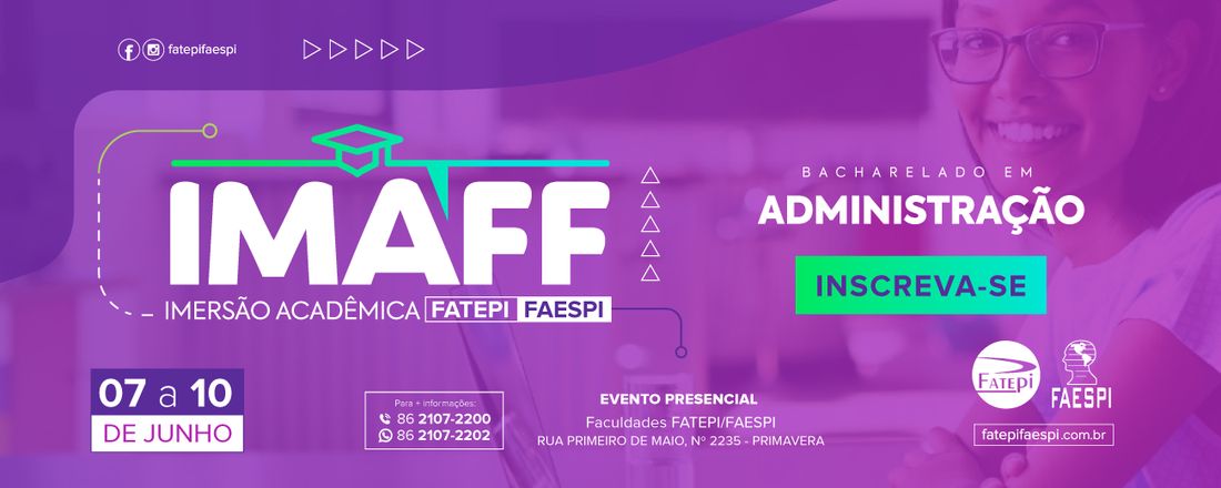 Imersão Acadêmica Fatepi Faespi - Administração