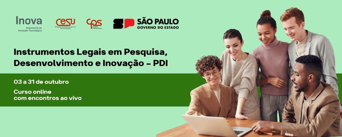 Instrumentos Legais em Pesquisa, Desenvolvimento e Inovação - PDI