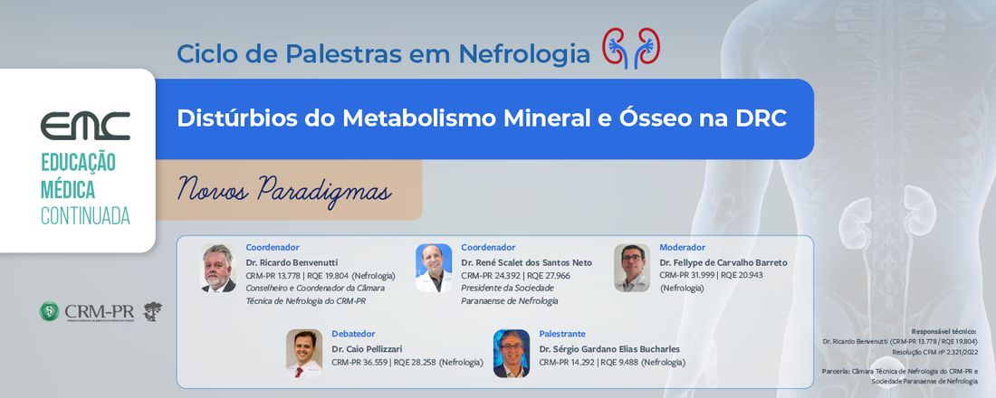 Distúrbios do Metabolismo Mineral e Ósseo na DRC: Novos Paradigmas