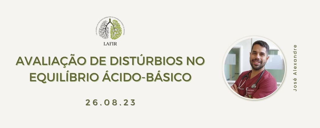 Avaliação de distúrbios no equilíbrio ácido-básico