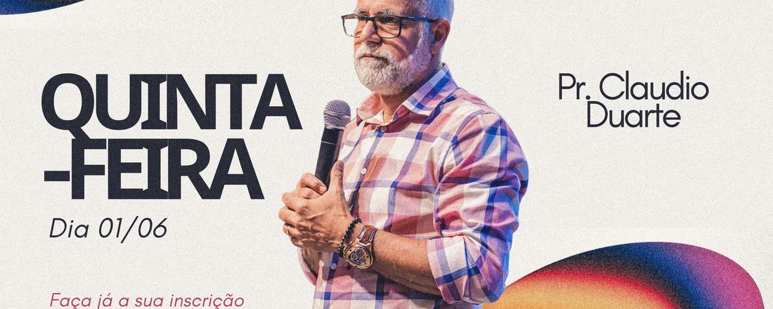 Culto de Celebração - com o Pastor Cláudio Duarte