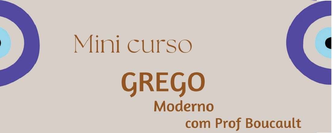 Minicurso - Grego Moderno