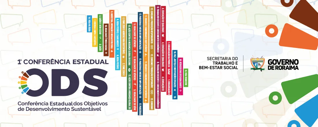 1ª Conferência Estadual dos ODS tem como tema: A Agenda 2030 no Brasil: Fortalecer a Democracia e Defender os Direitos Humanos para a construção coletiva de um novo modelo de desenvolvimento sustentável