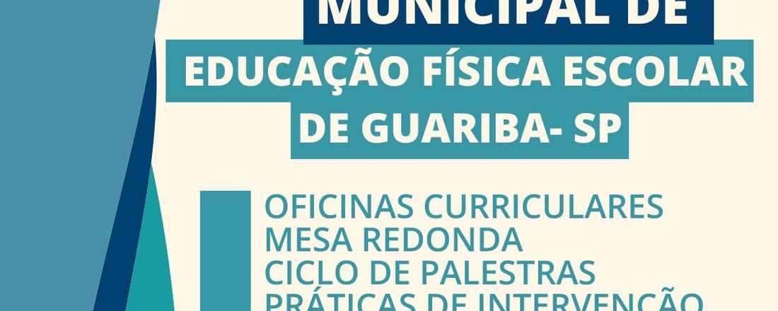 1º SIMPÓSIO MUNICIPAL DE EDUCAÇÃO FÍSICA ESCOLAR