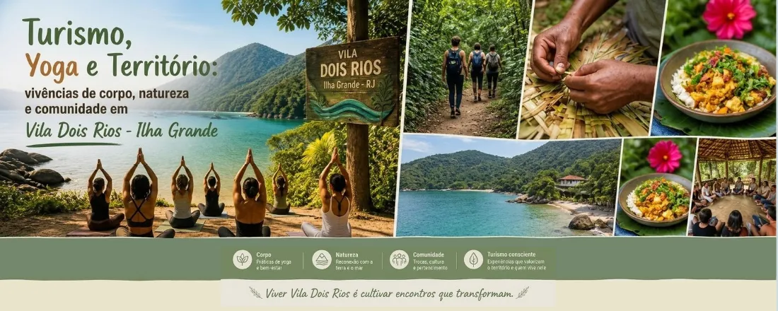 Turismo, Yoga e Território: vivências de corpo, natureza e comunidade em Vila Dois Rios - Ilha Grande