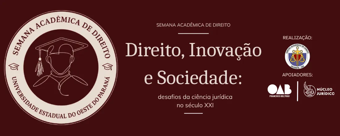 Semana Acadêmica 2026: Direito, Inovação e Sociedade