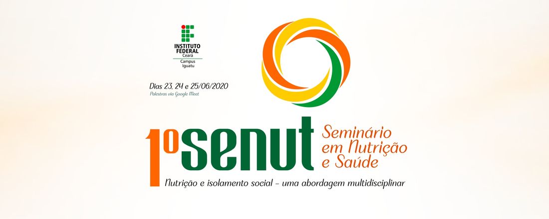 I SENUT: I Seminário em Nutrição e Saúde