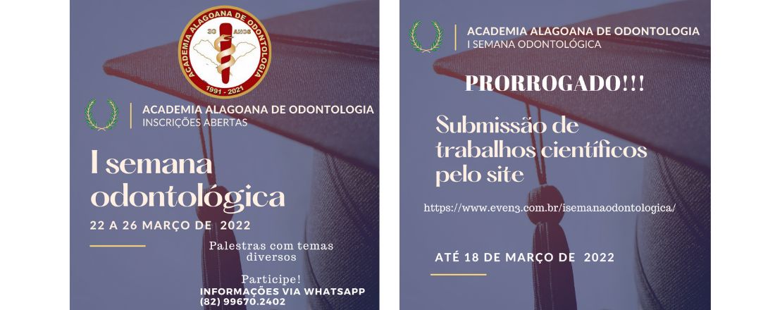 I SEMANA ODONTOLÓGICA DA AAO