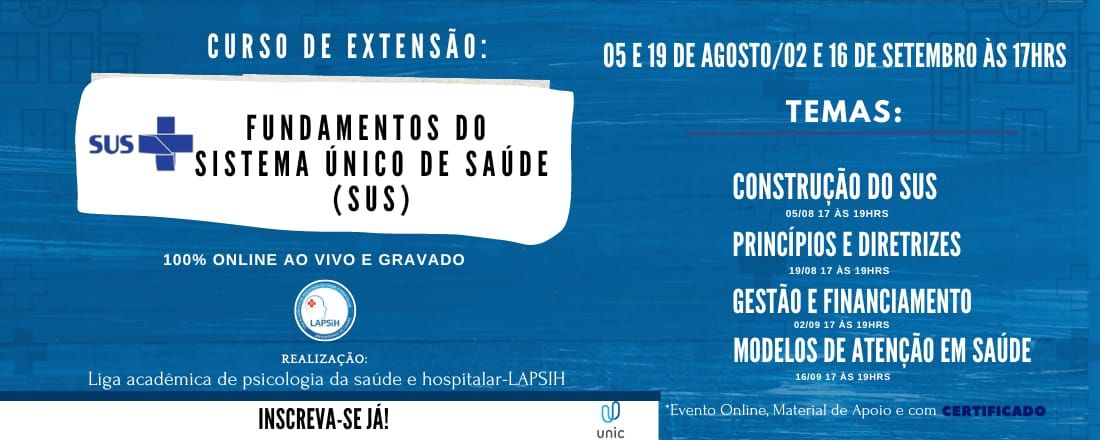 Fundamentos do Sistema Único de Saúde - SUS