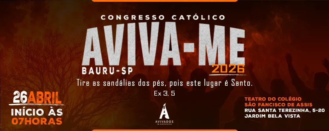 3º Congresso Católico Aviva-Me 2026