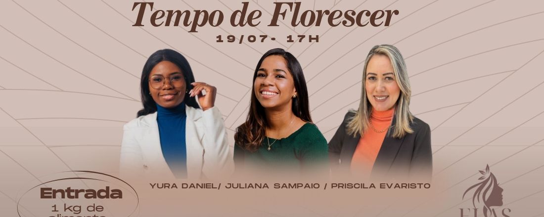 Conferência de Mulheres Elas - Tempo de florescer