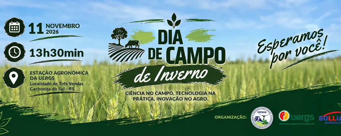 Dia de Campo sobre Culturas de Inverno