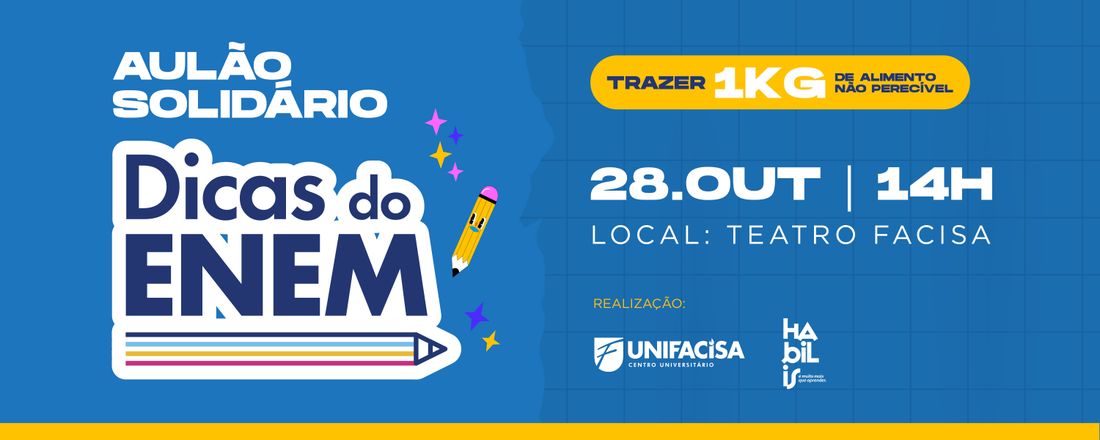 AULÃO SOLIDÁRIO HABILIS XP