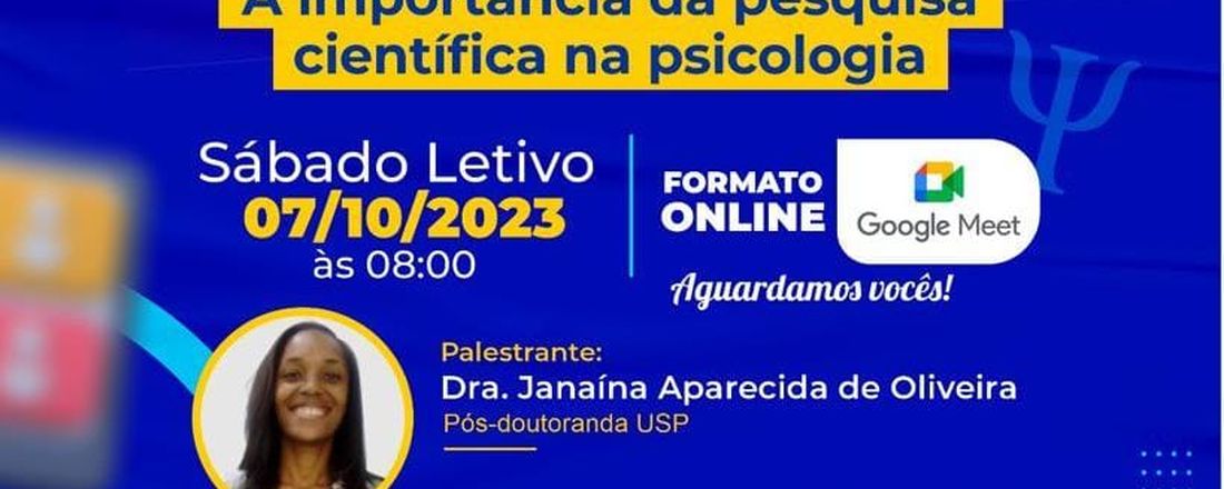 A IMPORTÂNCIA DA PESQUISA CIENTÍFICA NA PSICOLOGIA