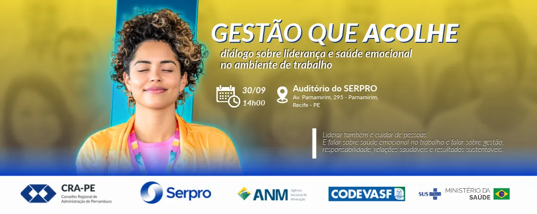 Gestão que Acolhe - diálogo sobre liderança e saúde emocional no ambiente de trabalho