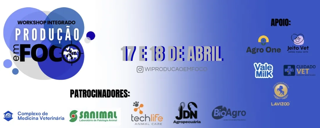 IV WORKSHOP INTEGRADO: PRODUÇÃO EM FOCO
