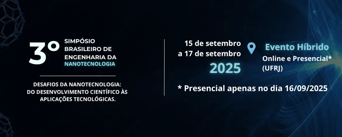 III Simpósio Brasileiro de Engenharia da Nanotecnologia