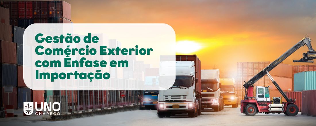 Gestão de Comércio Exterior com Ênfase em Importação
