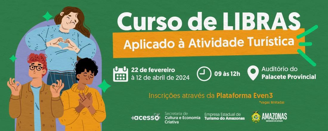 Curso Libras Aplicado à atividade turística