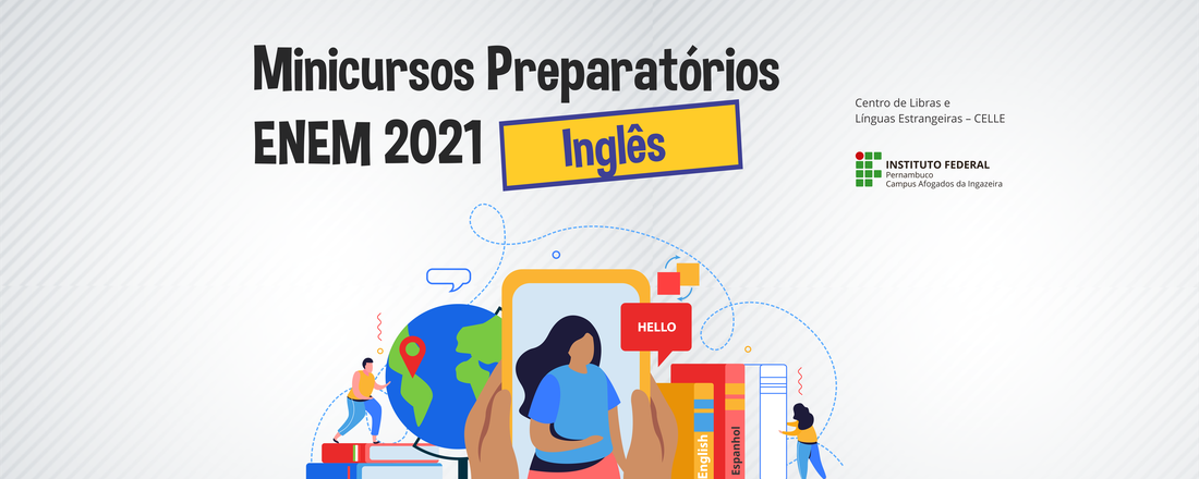 Minicurso Preparatório ENEM 2021 - Prova de Inglês