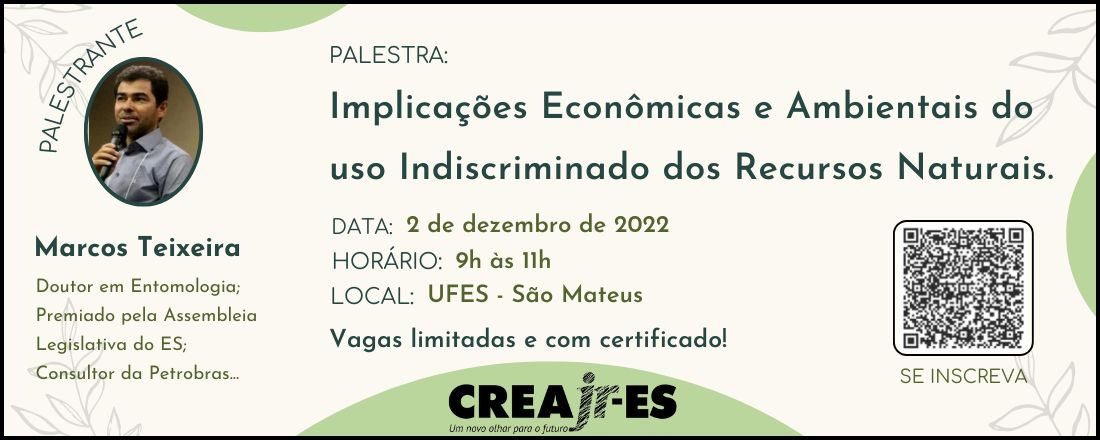 IMPLICAÇÕES ECONÔMICAS E AMBIENTAIS DO USO INDISCRIMINADO DOS RECURSOS NATURAIS