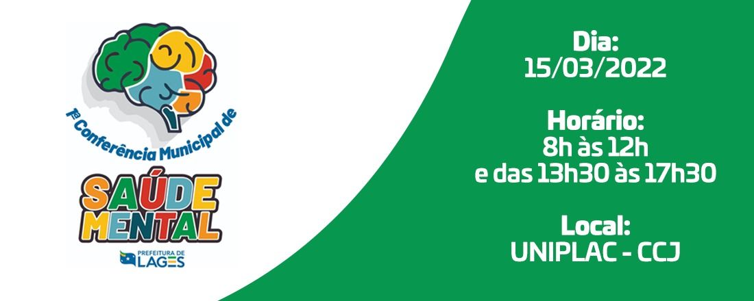 1ª Conferência Municipal de Saúde Mental