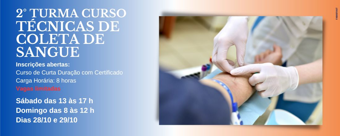 CURSO TÉCNICAS DE COLETA DE SANGUE