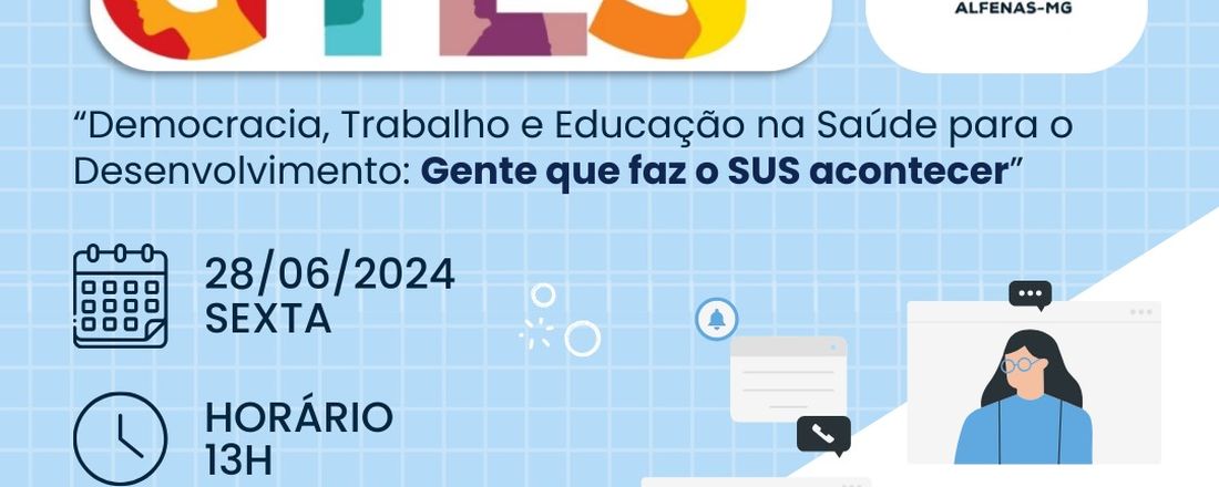 1ª Conferência Municipal de Gestão do Trabalho e da Educação na Saúde