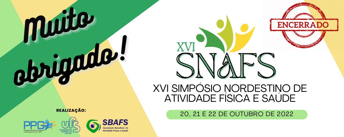 XVI Simpósio Nordestino de Atividade Física e Saúde