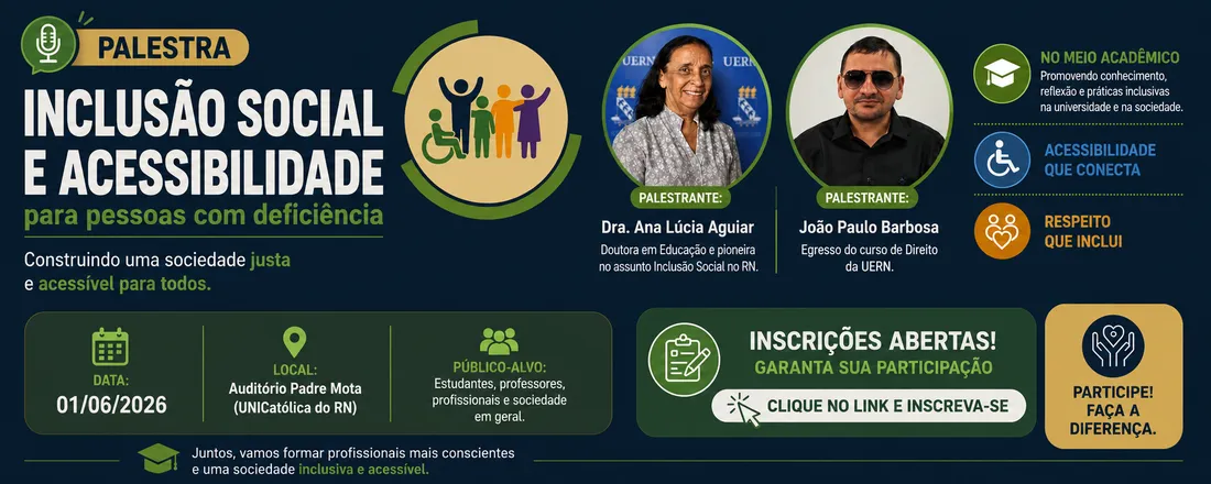 INCLUSÃO SOCIAL E ACESSIBILIDADE PARA PESSOAS COM DEFICIÊNCIA