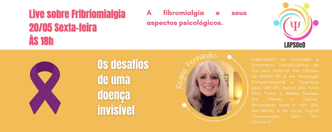 Live - Fibromialgia e os  seus Aspectos Psicologicos