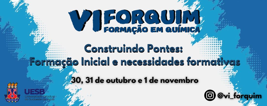 Construindo Pontes: Formação Inicial e necessidades formativas no ensino de Química