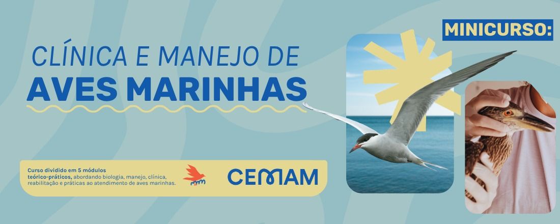 Clínica e Manejo de Avifauna Marinha