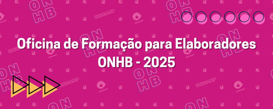 Oficina de formação para elaboradores da ONHB