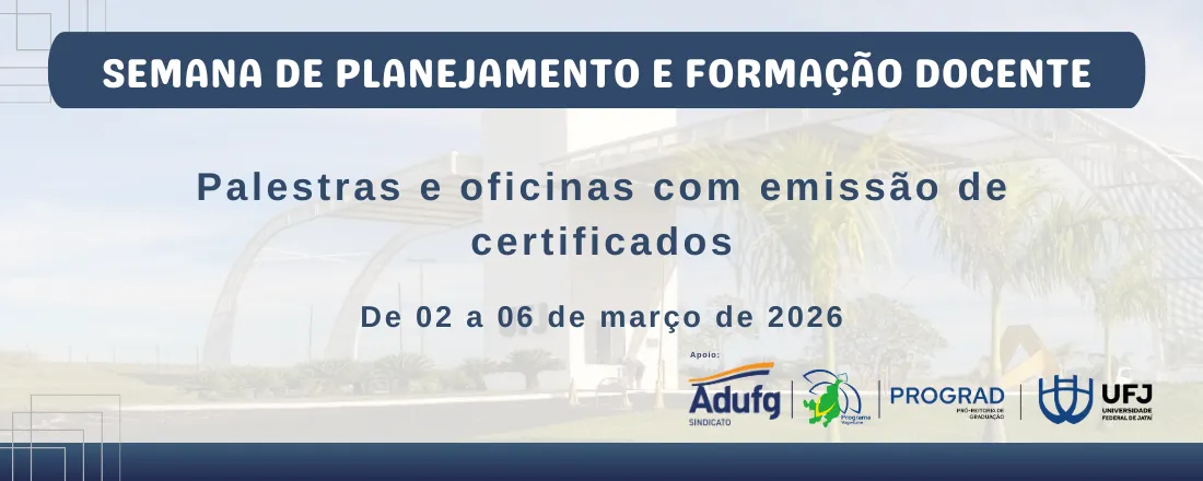Semana de Planejamento e Formação Docente