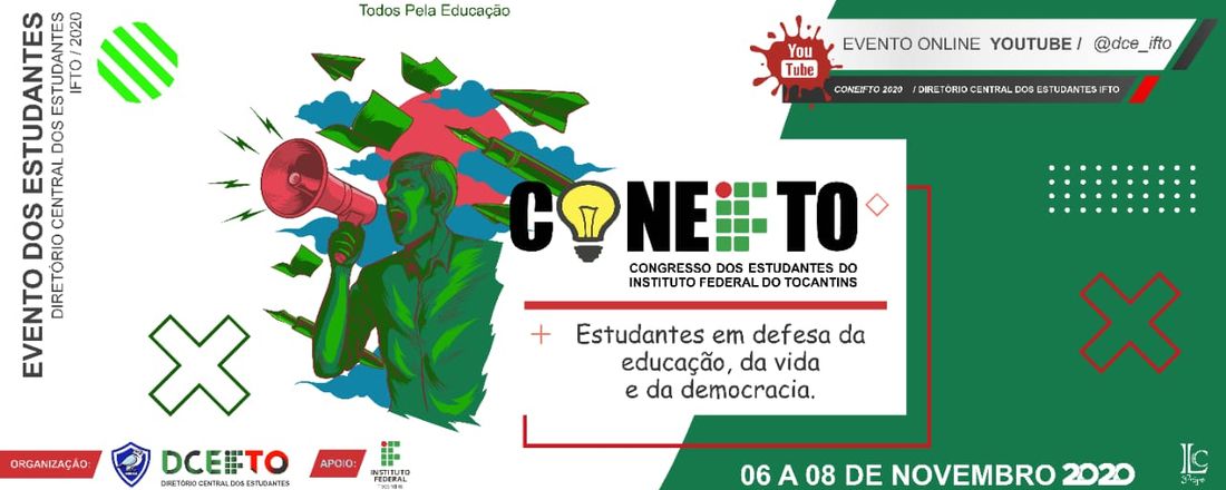 VI CONEIFTO - ESTUDANTES EM DEFESA DA EDUCAÇÃO, DA VIDA E DA DEMOCRACIA