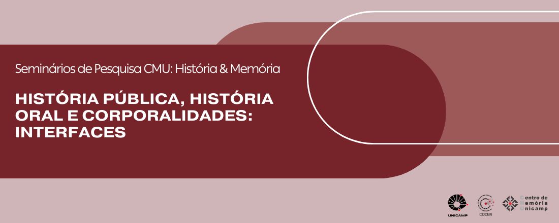 Seminários de Pesquisa CMU: História e Memória - setembro 2023