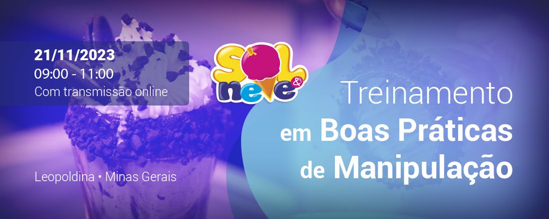 Treinamento em Boas Práticas de Manipulação - Sol e Neve