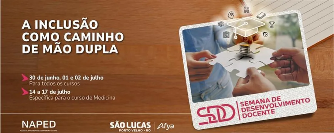 Semana de Desenvolvimento Docente 2025. 2