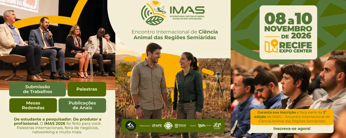 IMAS ZOOTECNIA - Encontro Internacional de Ciência Animal das Regiões Semiáridas