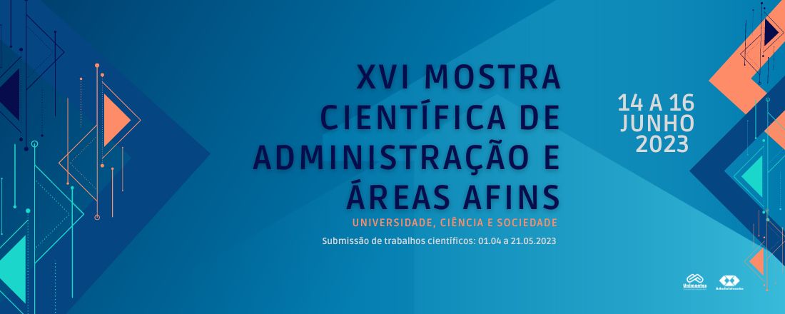 XVI MOSTRA CIENTÍFICA DE ADMINISTRAÇÃO E ÁREAS AFINS